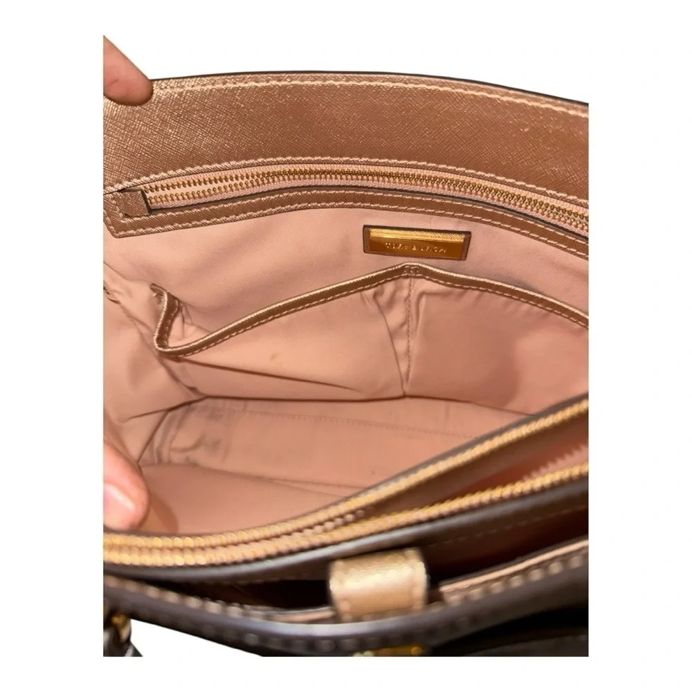 Tory Burch ~Rose Gold Tote~ Pre-Owned